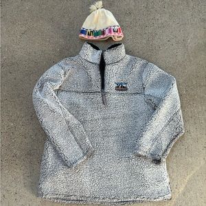 Lone Rock Clothing Sherpa Sweater with Murray Merkley Beanie
